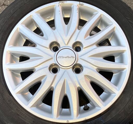 札幌◆ホンダ N BOX WGN 純正 Modulo アルミ 14×1/2J 4H PCD100 ホイール◆モデューロ VAN