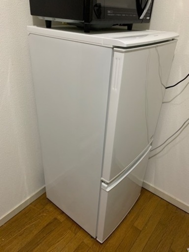 SHARP/シャープ 2ドア冷蔵庫 137L SJ-C14A-W 2014年製
