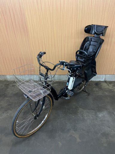 子供乗せ 電動自転車 26インチBRIDGESTONE ボーテアシスタ 黒 配送可能 