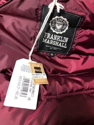 FRANKLINMARSHALL ダウンジャケット XS 新品未使用
