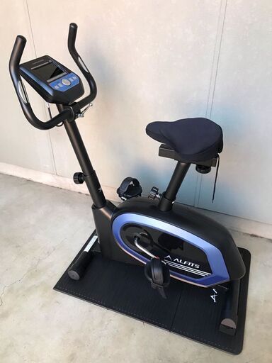 【美品】プログラムバイク アルインコ AFB6319 組み立て不要 アプリ対応 フィットネス 健康 運動 バイク