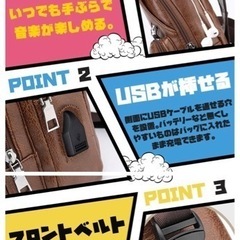 【譲渡先決定】ボディバッグの画像
