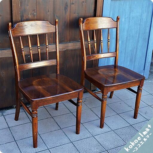 Shin Lee（シンリー）のダイニングチェア2脚セットです。ワンランク上の英国カントリー風な暮らしでお部屋を上質な空間に。サイドチェアとしてもおススメです。①BL120