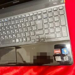 ジャンクPC！液晶が付かない。起動はしてます/SONYの画像