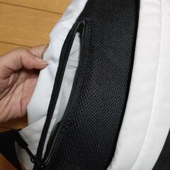 リュックサック　白　ホワイトの画像