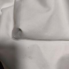 リュックサック　白　ホワイトの画像