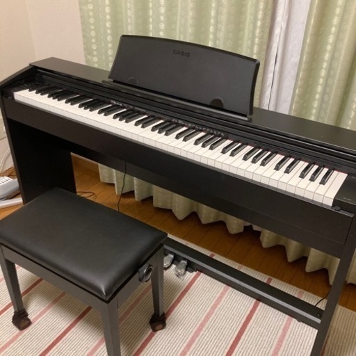 【みぃ】美品！電子ピアノ CASIO PX-770BK Amazon | CASIO(カシオ) 88鍵盤 電子ピアノ Privia PX-770BK