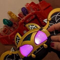 仮面ライダー　キバ　ベルト　１つ欠品の画像