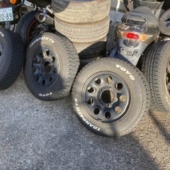 ジムニー用ホイール付き冬タイヤ4本セット