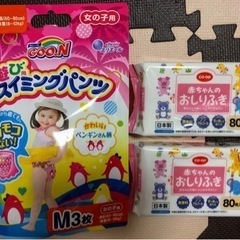 赤ちゃんのおしりふき・スイミングパンツM(282)