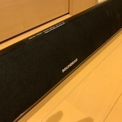 サウンドバー　説明書　取り付け型紙付き