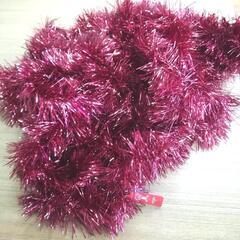 お引取先決まりました!　Xmasに　新年会に　キラキラモール　５本で１００円の画像