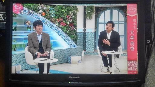 お話中です。Panasonic　VIERA32型　不都合ありません。