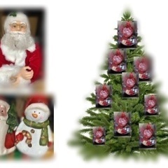 【もう間近！再々値下げ】サンタクロース　クリスマス飾りセットの画像