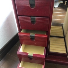ジュエリーケース　宝石箱の画像