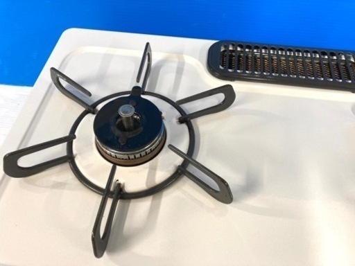 LPガス用◆パロマ Paloma◆ガスコンロ／ガステーブル IC-S87SH-L 2020年製 超美品 グリル未使用 ホース付き