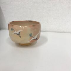店頭販売済み🍓12月26日まで4,000円➡1,000円昭和レトロ還元SALE！！🍓和楽造　茶碗　鶴⛄の画像