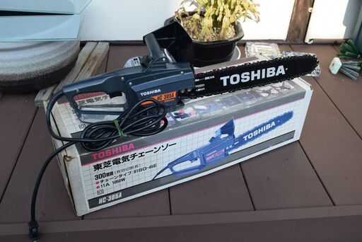 東芝電気チェーンソー