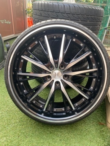 アローネ 20インチ アルミホイール  トヨタ車などに　225/235  クラウンで使用