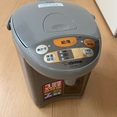 象印　電動ポットの画像