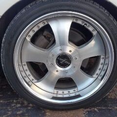 ファブレス　プロファンド　18インチホイール FABULOUS ファブレス プロファンド 中古ホイール 4本 7.5J/8J 18インチ