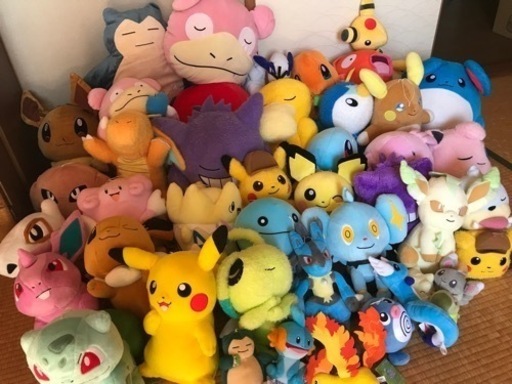 ポケモンぬいぐるみ　43匹