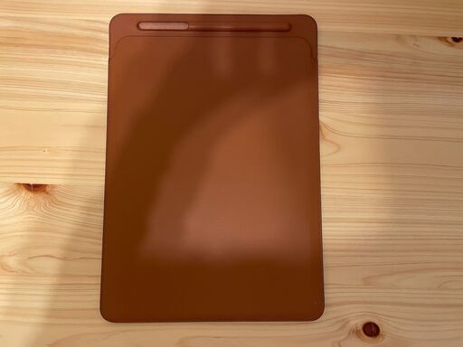 12.9インチiPad Pro用レザースリーブ MQ0Q2FE/A サドルブラウン