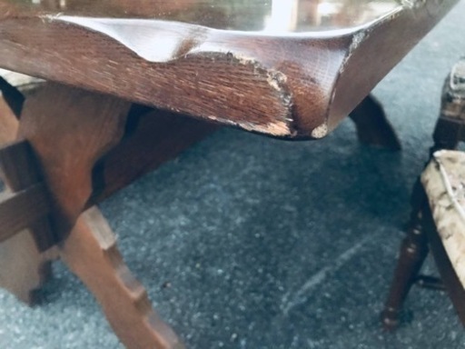 ④181番 ショップ コスガ ダイニングテーブルセット ‼️