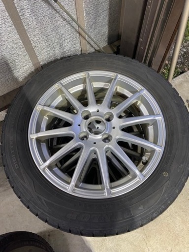 コンパクトカー用　スタッドレスタイヤ　アルミホイール付き　175/65R15 4本　ダンロップ