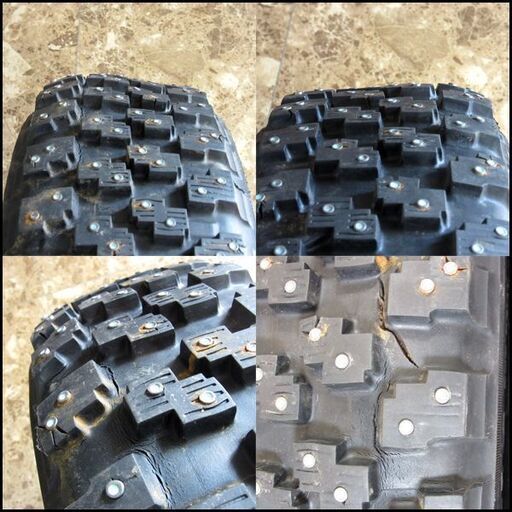TS YOKOHAMA スパイクタイヤ MT-14 195/65R15 2000年製造 カップピン ラリー用 車検非対応 店頭引き取り歓迎