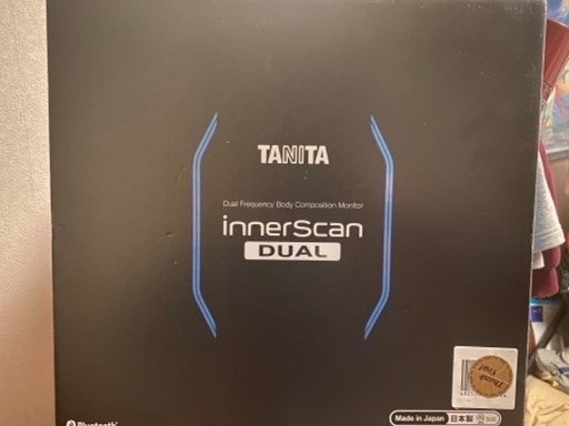 TANITA インナースキャン　dual 体組成計　RD-911-BK ブラック