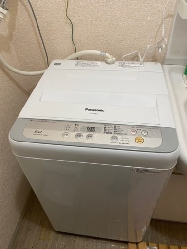 お取引先様決まりました☆Panasonic 全自動洗濯機 5kg NA-F50B10 2016年製☆