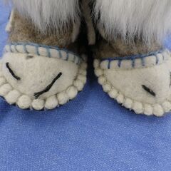 お値下げ！新品 保管品 北欧 Woolenstocks Boots ルームシューズ 17cm 西岡店の画像