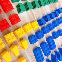 LEGOデュプロと互換性あり❤️108パーツ❤️レゴデュプロレゴブロック知育の画像
