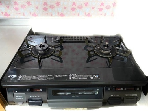 【取引中】Rinnai KSR641BK ガスコンロ