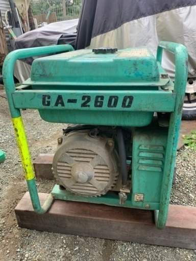 発電機 デンヨーニューパワー2600 要整備
