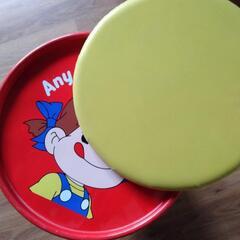 ♦️ペコちゃんスツール缶♦️の画像