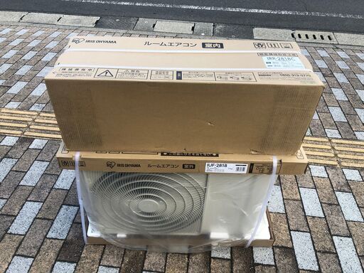 最後の1台新品  アイリスオーヤマ 省エネ エアコン 10畳程度 IRR-2818C-W  [2.8kW]