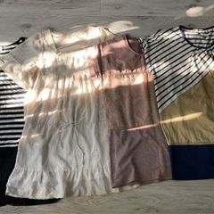 【未使用・中古】薄手ワンピース👗ショート丈ロンパースの画像