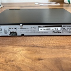 【Panasonic】Blu-rayプレーヤーの画像