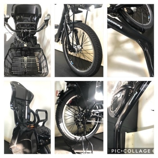 関東全域送料無料 保証付き 電動自転車　パナソニック　ギュットアニーズ　20インチ 3人乗り 8.9ah