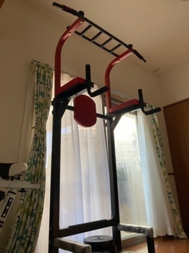 【売却済み】懸垂マシン・ダンベルの2点セット