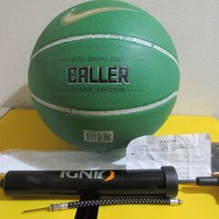 ボール　バスケット7号　ゴム　ナイキ　と空気入れ　ありがとうござ...