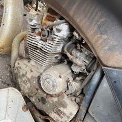 xs250 ？　　ジャンク　部品取りの画像