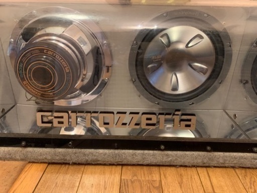 カロッツェリア　ウーハー　モノラルアンプセット