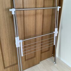 室内物干し ステンレス 伸縮タイプの画像