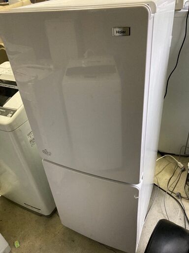 2020年製 高年式　Haier 2ドア 148L JR-NF148B ハイアール ノンフロン冷凍冷蔵庫 冷蔵庫 サクラピンク 単身 一人暮らし 家電