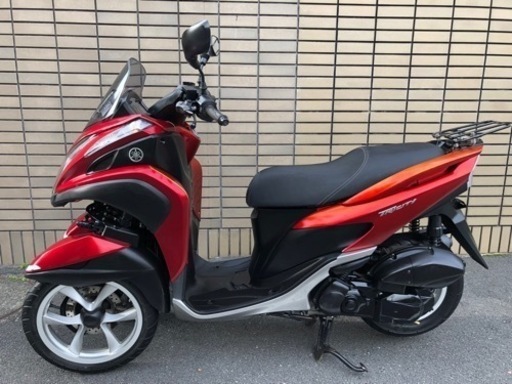 トリシティ125 美車　低走行16400キロ 自賠責令和6年7月まで　オイル交換済