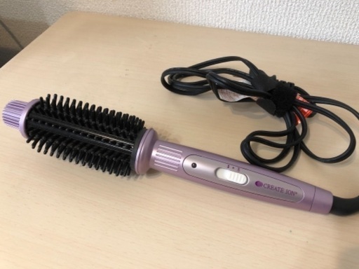 ロールブラシアイロン　クレイツイオン〈中古〉