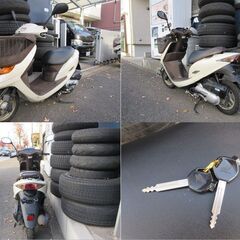 埼玉川口発！ホンダ　ディオチェスタ　ホワイト　FIモデルの画像